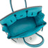 HERMES BIRKIN 25 TURQUOISE CHEVRE MYSORE HAND BAG □I SHW 90295282 - PURPOSE