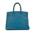 HERMES BIRKIN 30 BLEU JEAN TAURILLON CLEMENCE HAND BAG □K SHW 90295400 - PURPOSE