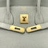 HERMES BIRKIN 35 LIGHT GREEN TAURILLON CLEMENCE HAND BAG ▢G GOLD HARDWARE 90295401 - PURPOSE