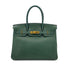 HERMES BIRKIN 30 VERT ARDENNES HAND BAG □B GHW 90295402 - PURPOSE