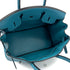 HERMES BIRKIN 30 TURQUOISE TOGO HAND BAG □R SHW 90295403 - PURPOSE