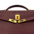 HERMES KELLY 32 SELLIER ROUGE H COUCHVEL HAND SHOULDER BAG □D GHW 90295404 - PURPOSE