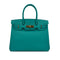 HERMES BIRKIN 30 BLUE PAON VEAU EPSOM HAND BAG A GHW 90295406 - PURPOSE