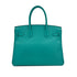 HERMES BIRKIN 30 VERSO BLUE PAON ROSE TYRIEN VEAU EPSOM HAND BAG □Q SPO GHW 90295408 - PURPOSE