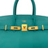 HERMES BIRKIN 30 VERSO BLUE PAON ROSE TYRIEN VEAU EPSOM HAND BAG □Q SPO GHW 90295408 - PURPOSE