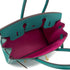 HERMES BIRKIN 30 VERSO BLUE PAON ROSE TYRIEN VEAU EPSOM HAND BAG □Q SPO GHW 90295408 - PURPOSE