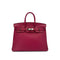 HERMES BIRKIN 25 RUBIS TOGO HAND BAG □N SHW 90295409 - PURPOSE