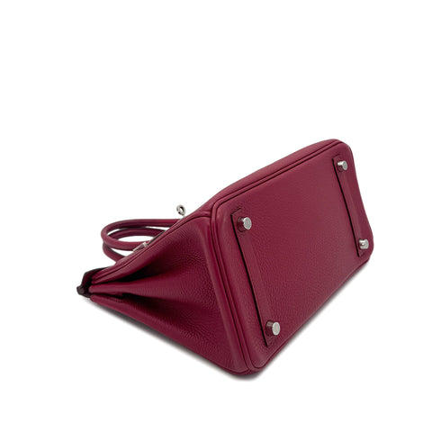 HERMES BIRKIN 25 RUBIS TOGO HAND BAG □N SHW 90295409 - PURPOSE