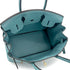 HERMES BIRKIN 30 BLEU SAINT CYR TAURILLON CLEMENCE HAND BAG T GHW 90295410 - PURPOSE