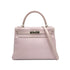 HERMES KELLY 28 RETOURNE ROSE DRAGEE VEAU SWIFT HAND SHOULDER BAG □K SHW 90295733 - PURPOSE