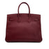 HERMES BIRKIN 35 ROUGE H TOGO HAND BAG □H GHW 90295737 - PURPOSE
