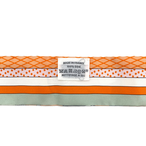 HERMES TWILLY SPRINGS BAGUE SCARF MULTICOLOR SILK 90295741 - PURPOSE