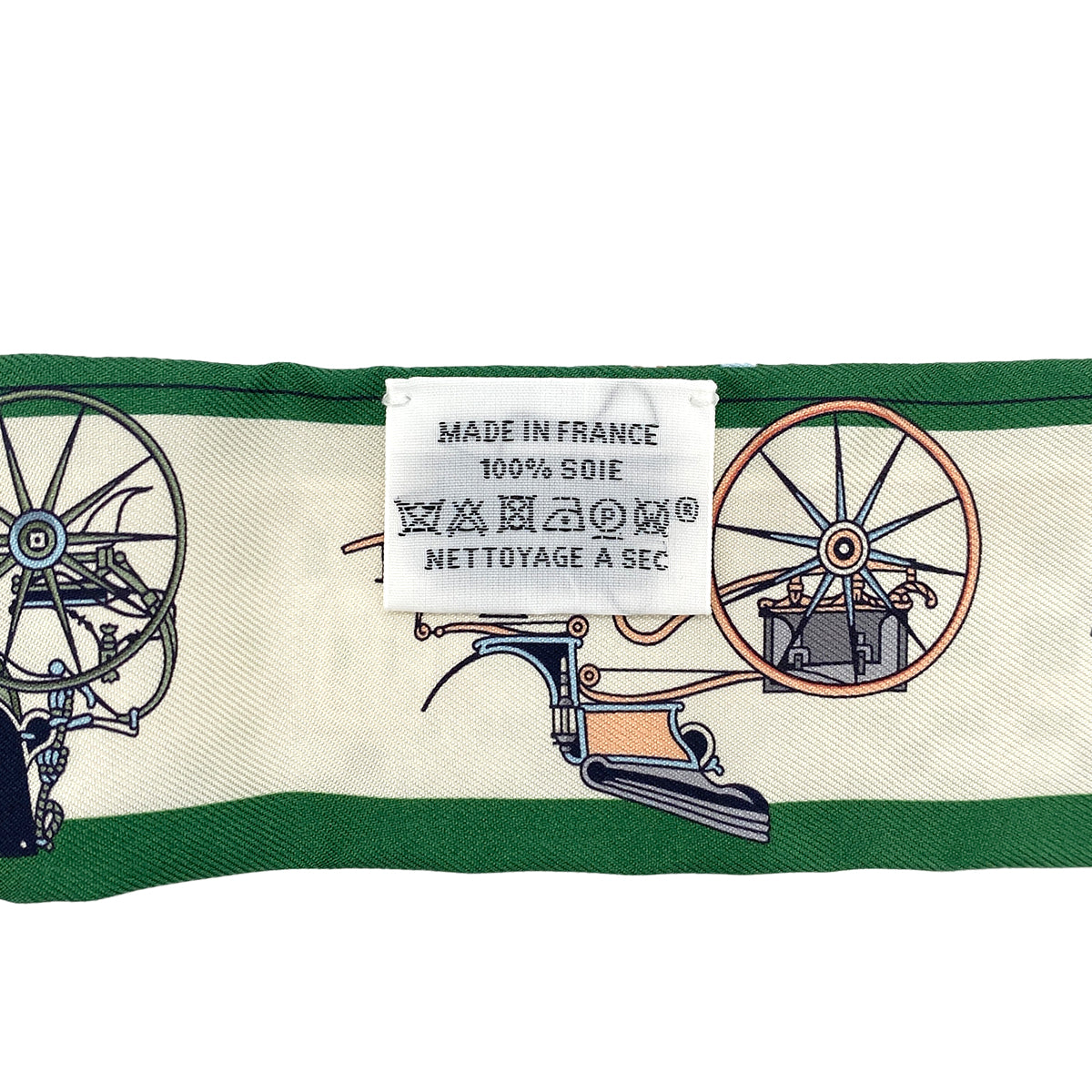 HERMES TWILLY LES VOITURES NOUVELLES SCARF MULTICOLOR SILK 90295744