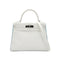 HERMES KELLY 28 RETOURNE WHITE BLEU JEAN VEAU EPSOM HAND SHOULDER BAG □I SHW 90295747 - PURPOSE