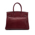 HERMES BIRKIN 30 ROUGE H LISSE HAND BAG □E SHW 90295751 - PURPOSE
