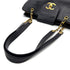 CHANEL VINTAGE SUPER MODEL BIG COCO CHAIN TOTE BAG BLACK CAVIAR SKIN 90295754 - PURPOSE