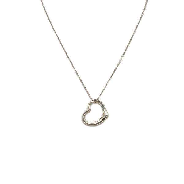 TIFFANY&CO. NECKLACE OPEN HEART 22MM SILVER925 ACCESSORY 90295758 - PURPOSE