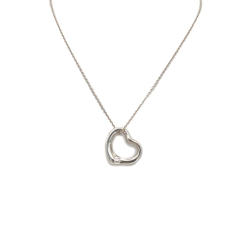 TIFFANY&CO. NECKLACE OPEN HEART 22MM SILVER925 ACCESSORY 90295760 - PURPOSE