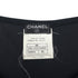 CHANEL VINTAGE COCOMARK SLEEVELESS DRESS BLACK NYLON 40 96C RTW 90295761