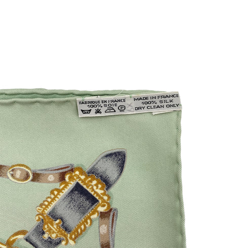HERMES CARRE 90 SCARF THE ROYAL MEWS MULTICOLOR SILK 90295762 - PURPOSE