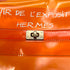 HERMES VINYL KELLY SOUVENIRDEL' EXPOSITION 1998 ORANGE VINYL HAND BAG 90295822 - PURPOSE