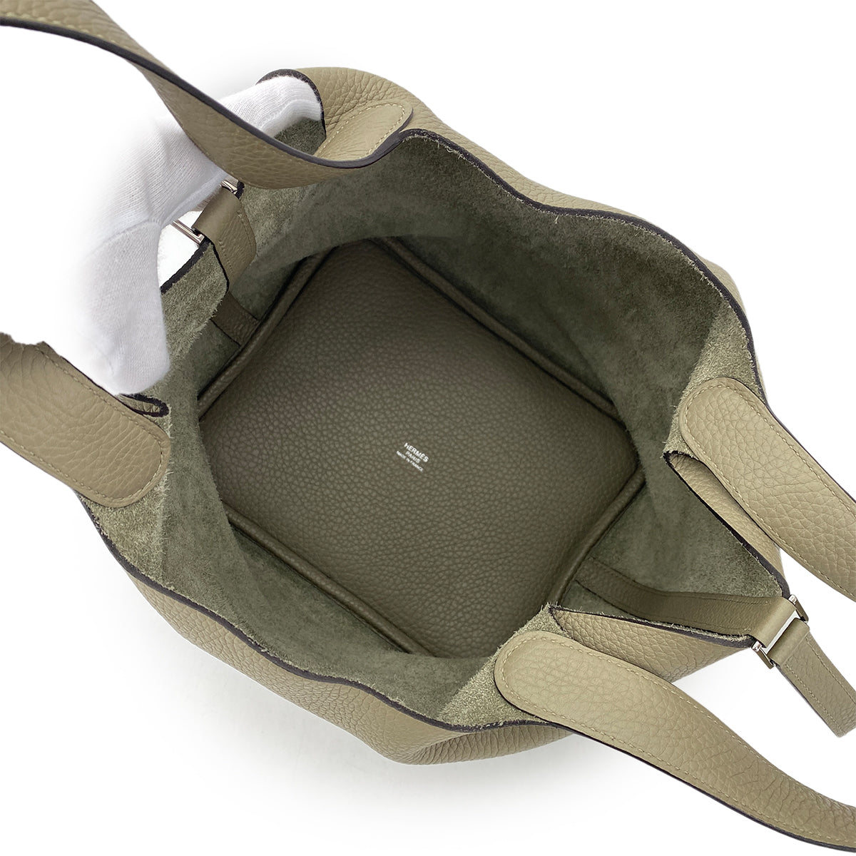 HERMES PICOTIN LOCK MM SAUGE TAURILLON CLEMENCE HAND BAG Z SHW 90295823