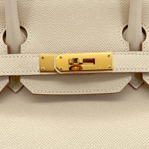 HERMES BIRKIN 30 CRAIE VEAU EPSOM HAND BAG A GHW 90295826 - PURPOSE