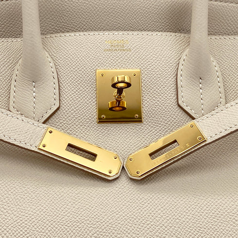 HERMES BIRKIN 30 CRAIE VEAU EPSOM HAND BAG A GHW 90295826 - PURPOSE