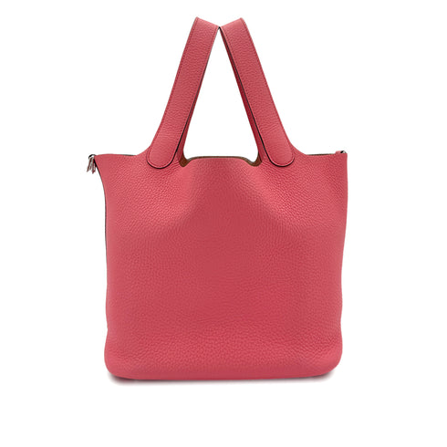 HERMES PICOTIN LOCK MM ROSE AZALEE TAURILLON CLEMENCE HAND BAG Y SHW 90295828 - PURPOSE