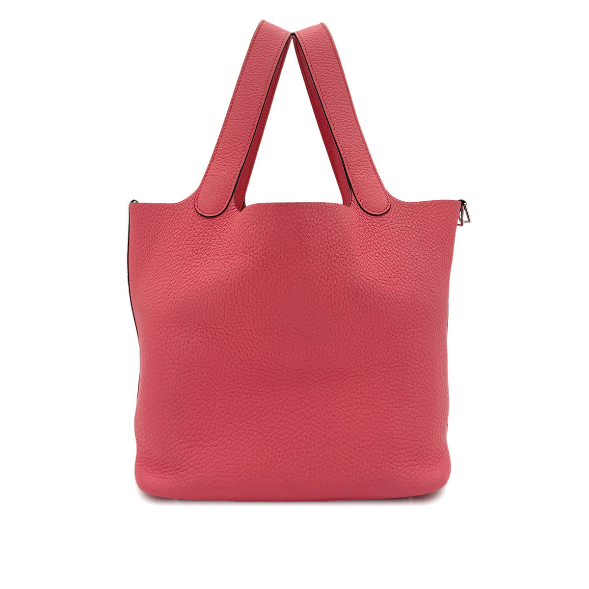 HERMES PICOTIN LOCK MM ROSE AZALEE TAURILLON CLEMENCE HAND BAG Y SHW 90295828