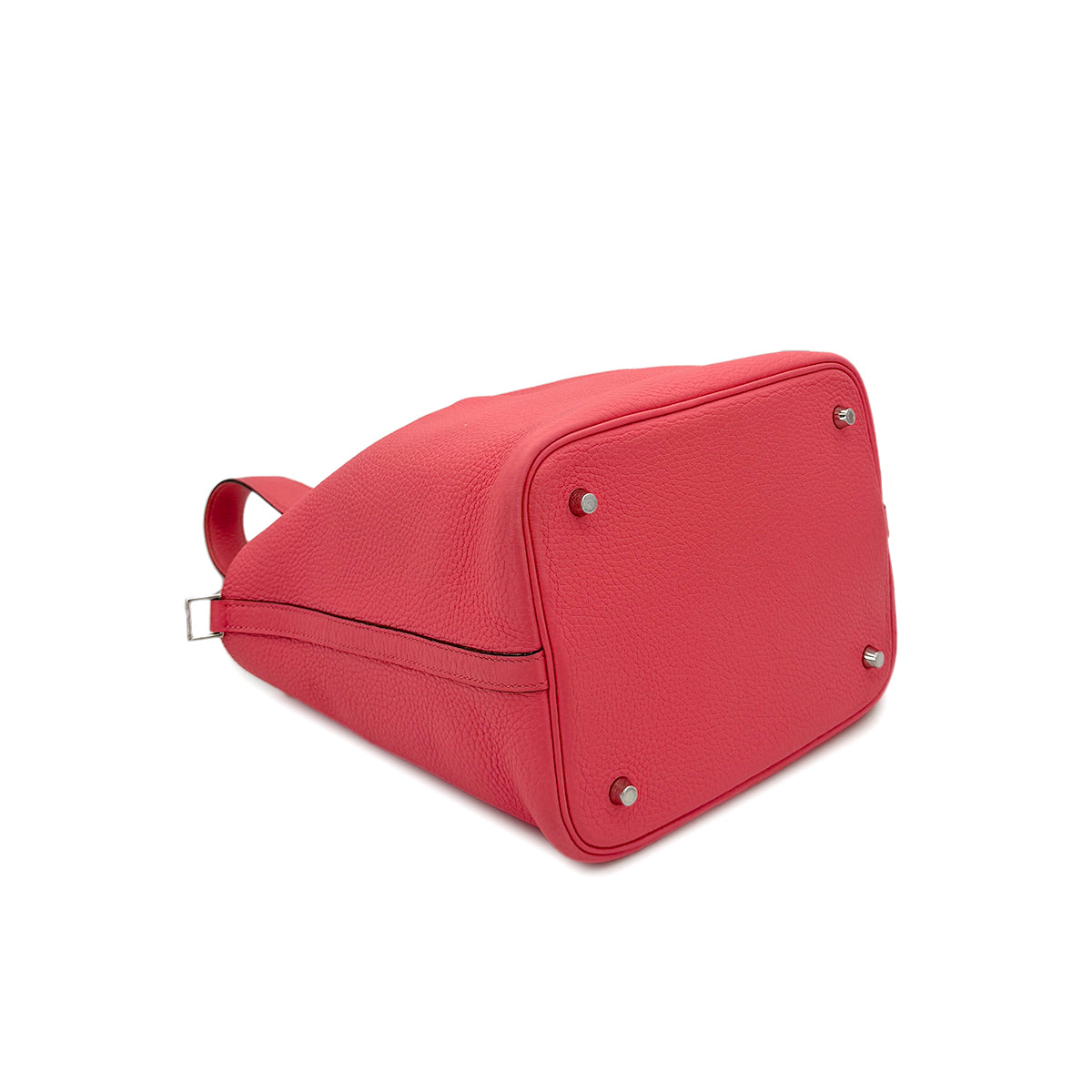 HERMES PICOTIN LOCK MM ROSE AZALEE TAURILLON CLEMENCE HAND BAG Y SHW 90295828