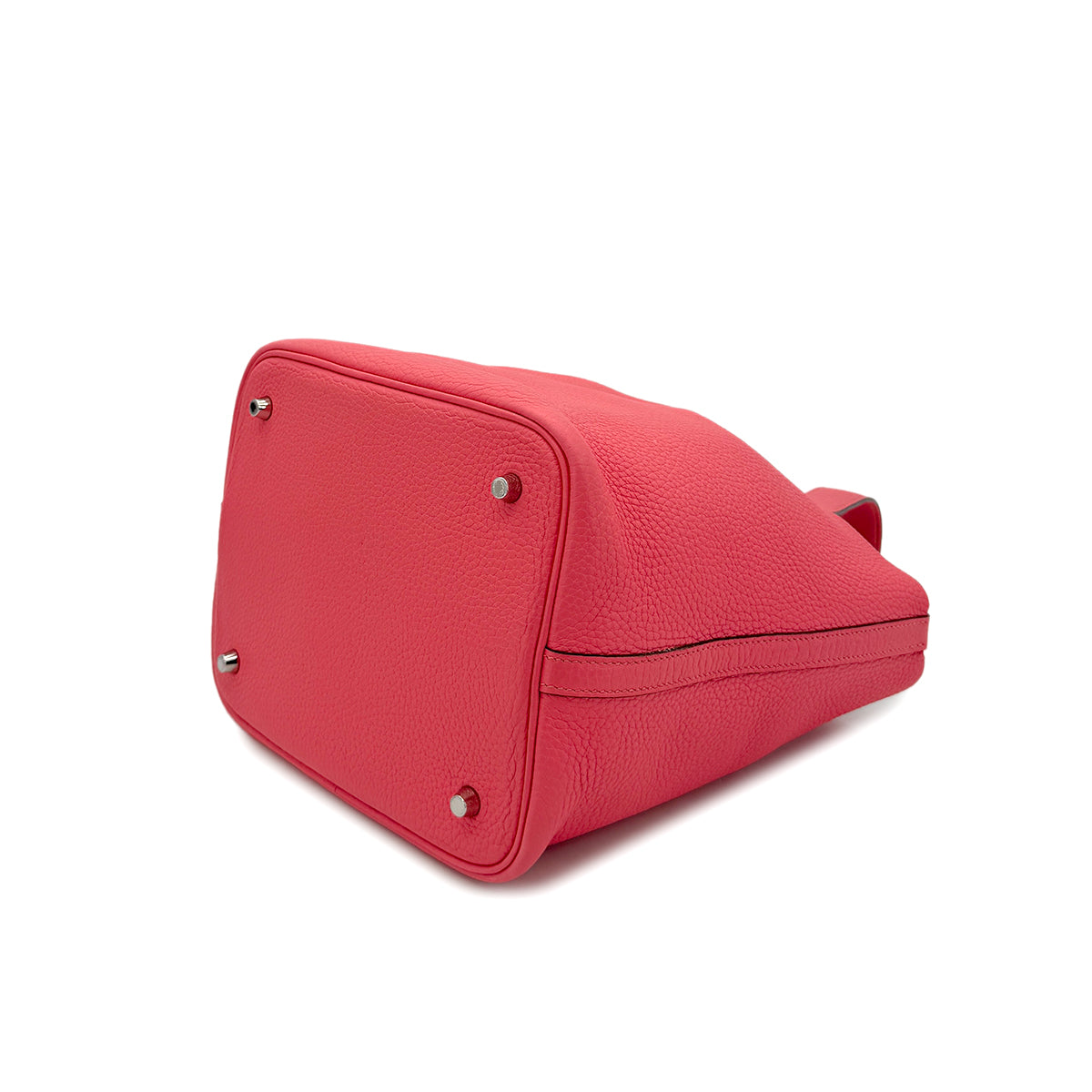 HERMES PICOTIN LOCK MM ROSE AZALEE TAURILLON CLEMENCE HAND BAG Y SHW 90295828