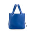 HERMES PICOTIN LOCK PM BLUE FRANCE TAURILLON MAURICE HAND BAG Z GHW 90295832 - PURPOSE