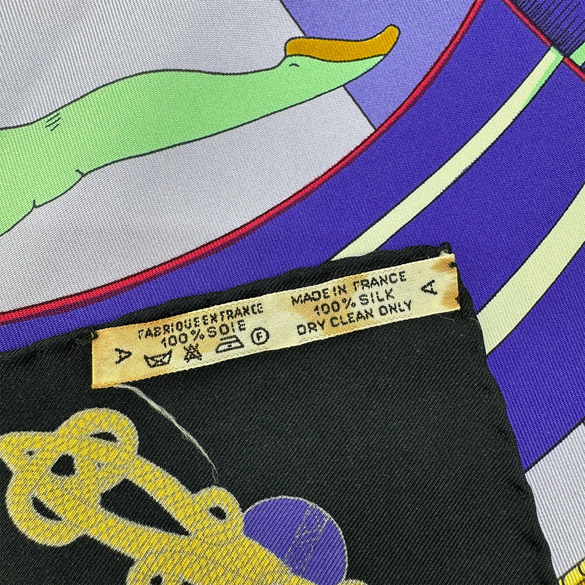 HERMES CARRE 90 CIRCUS SCARF SILK MULTICOLOR 90295834