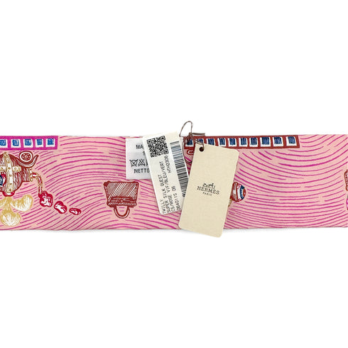HERMES TWILLY SUPER SILK QUEST SCARF MULTICOLOR SILK 90295840 - PURPOSE