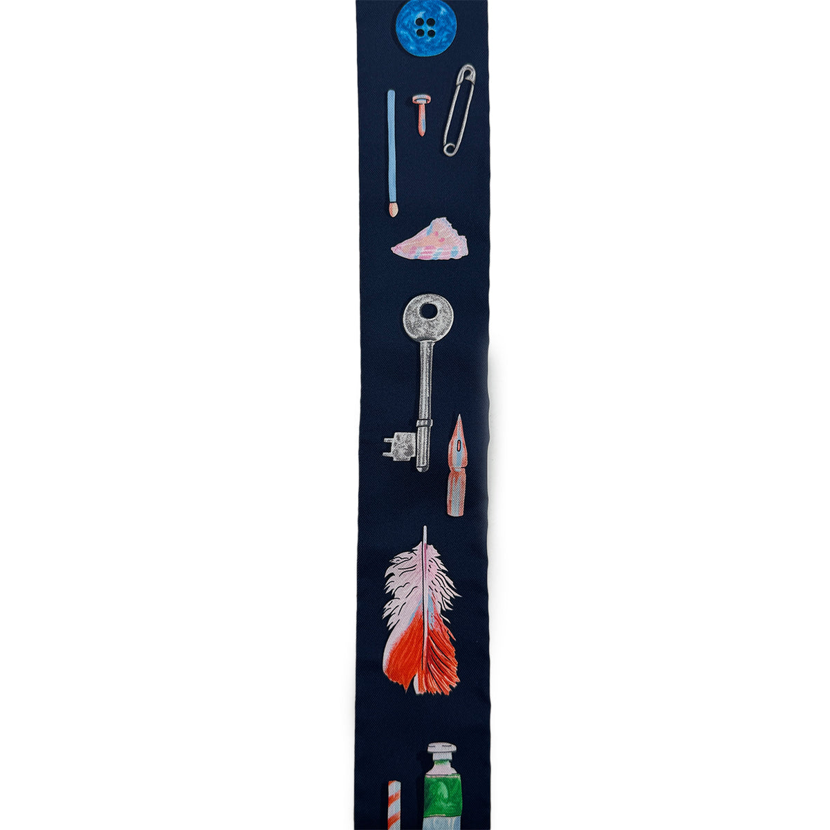 HERMES TWILLY IN THE POCKET SCARF MULTICOLOR SILK 90295847