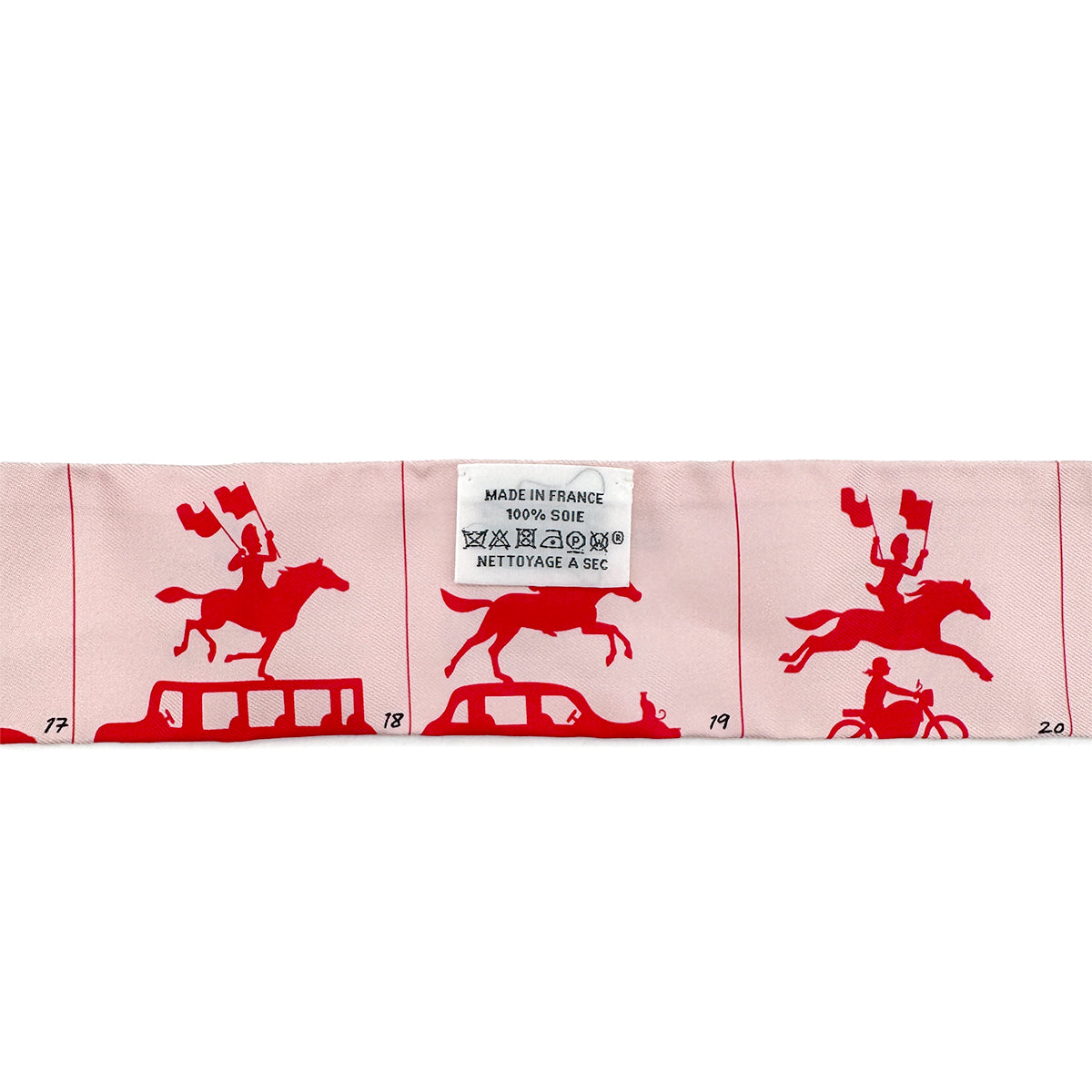 HERMES TWILLY HERMES PARADE SCARF MULTICOLOR SILK 90295848