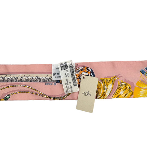 HERMES TWILLY CAVALCADES SCARF MULTICOLOR SILK 90295849 - PURPOSE