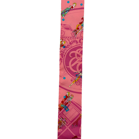 HERMES TWILLY EXLIBRIS LES PARISIENNES SCARF MULTICOLOR SILK 90295853 - PURPOSE