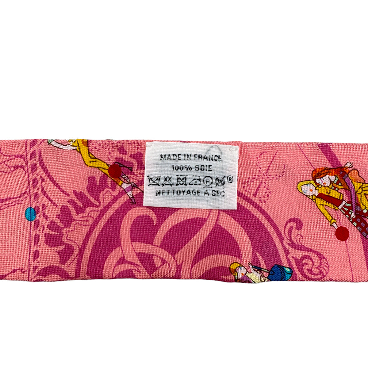 HERMES TWILLY EXLIBRIS LES PARISIENNES SCARF MULTICOLOR SILK 90295853