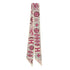 HERMES TWILLY KELLY EN PERLES SCARF IVORY PINK SILK 90295854 - PURPOSE
