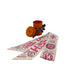HERMES TWILLY KELLY EN PERLES SCARF IVORY PINK SILK 90295856 - PURPOSE