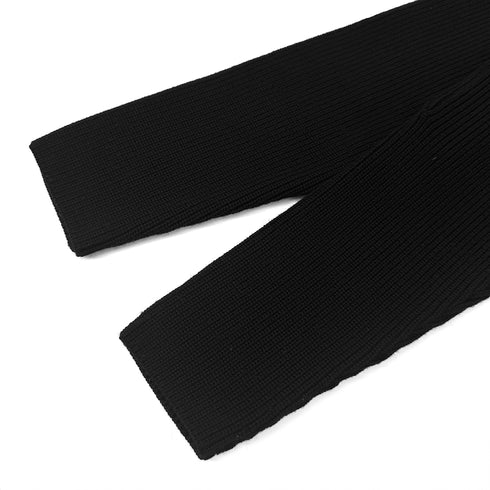 CHANEL SPORTS LINE COCOMARK KNIT BLACK WOOL 38 02A RTW 90295859