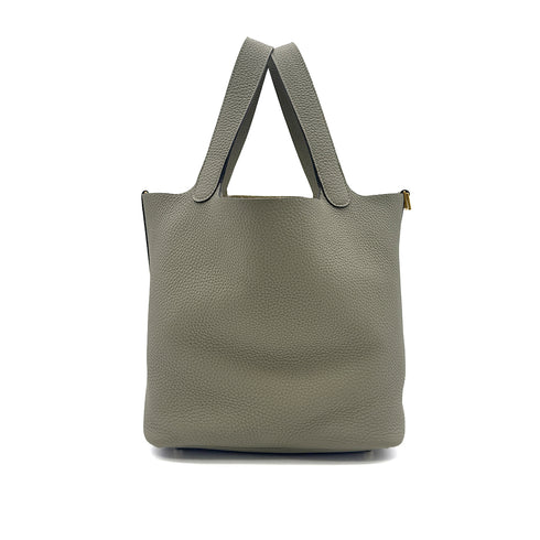 HERMES PICOTIN LOCK MM SAUGE TAURILLON CLEMENCE HAND BAG A GHW 90296043 - PURPOSE
