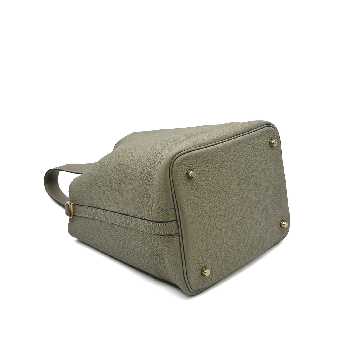 HERMES PICOTIN LOCK MM SAUGE TAURILLON CLEMENCE HAND BAG A GHW 90296043