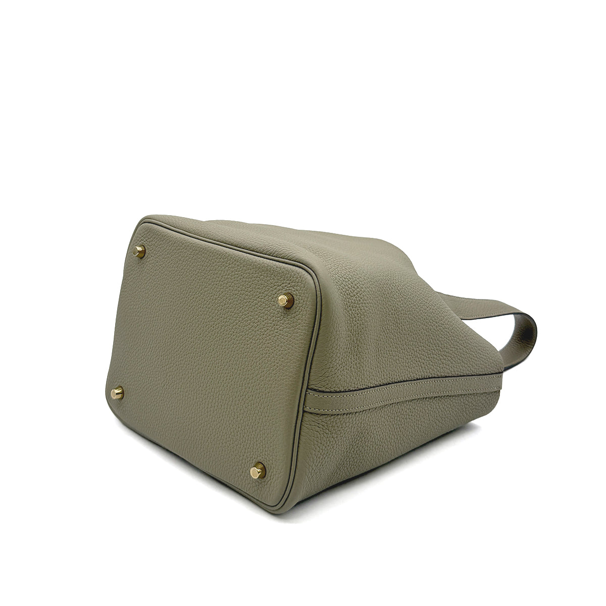 HERMES PICOTIN LOCK MM SAUGE TAURILLON CLEMENCE HAND BAG A GHW 90296043