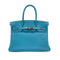 HERMES BIRKIN 30 BLUE JEAN VEAU SWIFT HAND BAG □K SHW 90296044 - PURPOSE