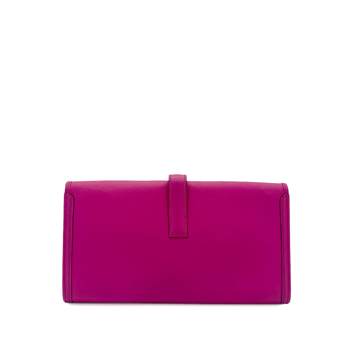 HERMES JIGE ELAN 29 ROSE PURPLE VEAU SWIFT CLUTCH BAG A 90296050