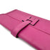 HERMES JIGE ELAN 29 ROSE PURPLE VEAU SWIFT CLUTCH BAG A 90296050 - PURPOSE