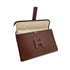 HERMES JIGE PM MARRON FONCE COURCHEVEL CLUTCH BAG 〇X 90296051 - PURPOSE